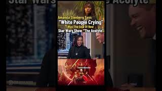 Star Wars quotThe Acolytequot Star Amandla Sternberg Tells Trevor Noah “White People Crying” Was The Goal [upl. by Llerrahs]