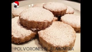 POLVORONES DE ALMENDRA MOULINEX CUISINE [upl. by Bill314]