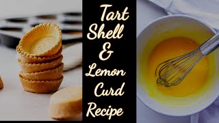 Tart shell amp Lemon Curd Full Recipe By Baking Expert [upl. by Arlan869]