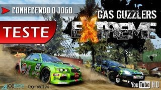 Gas Guzzlers Extreme Conhecendo o Jogo REVIEW PTBR [upl. by Aeirdna]