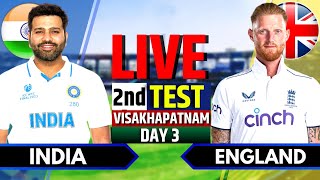 India vs England 2nd Test  India vs England Live  IND vs ENG Live Score amp Commentary Last 15 Over [upl. by Hoagland]