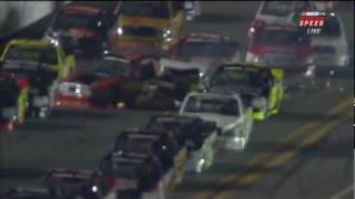 HD 2012 CWTS Daytona  NextEra Energy Resources 250  Leffler amp Harraka Crash [upl. by Onibla]