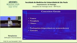 Neoplasias Definicoes e Nomenclatura [upl. by Kernan888]