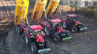 Lohnunternehmen Görries im Einsatz  Teil 2 Grashäckseln  Baustelle [upl. by Lebisor]