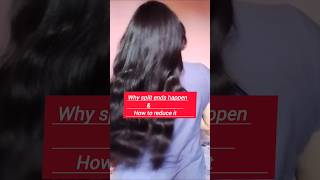 Split ends hair haircare hairfall youtubeshorts shorts haircaretips hairstyle [upl. by Keven]