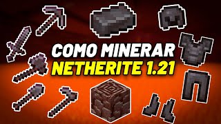 COMO ACHAR NETHERITE FÁCIL no MINECRAFT 121 [upl. by Zap]