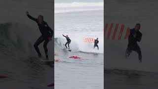 Surfer dodges board [upl. by Martelli]