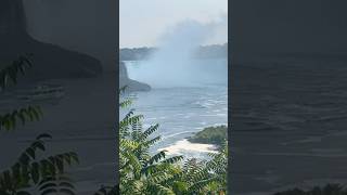 Stunning view of the three Niagara Falls Horseshoe in Canada and American amp Bridal Veil in the US [upl. by Kaleena867]