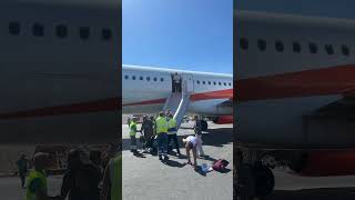 EasyJet Flight Evacuated After Bag of Vapes Explode [upl. by Llessur]