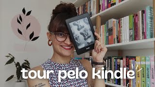 tour pelo Kindle todos os meus ebooks [upl. by Wilkinson]