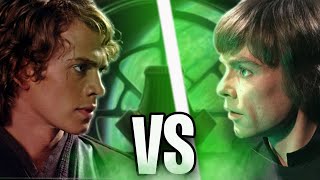 Is Luke Stronger Than Anakin [upl. by Oregolac]