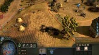 Company of heroes  88 Flak vs 57mm anti tank gun [upl. by Giff]