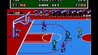 NES Double Dribble  Scored Over 200 PTS with Chicago vs Boston Hardest Setting  10 Min Quarters [upl. by Innaig484]