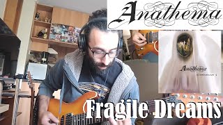 Anathema  Fragile Dreams Guitar Cover ESP Subs [upl. by Akinas565]