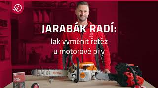 Jarabák radí Jak vyměnit řetěz u motorové pily [upl. by Namzaj]