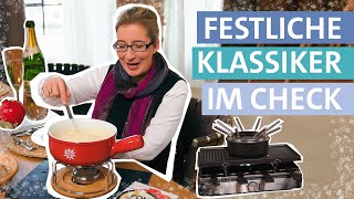 So gut sind Fondue Raclette amp Sekt  HaushaltsCheck  WDR [upl. by Aerdnat866]