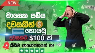 EARN MONEY ONLINE SINHALA  මාසෙක පඩිය එක දවසින් හොයමු  HOW TO MAKE MONAY ONLINE  contra [upl. by Kristien]