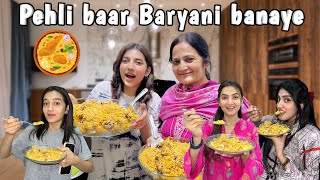 Baryani pay Sab ka Reaction  Zainab Faisal  Sistrology [upl. by Ydnam]