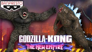 Nuevas Figuras de Godzilla x Kong The New Empire  BANPRESTO [upl. by Davie649]