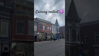 Peaceful Small Town Georgetown Ohio ASMR Ambiance Historic Places [upl. by Gnilyam]