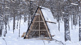 Waiting For a SNOWSTORM  Im Hiding in a Warm Cabin in the Forest [upl. by Ariak69]