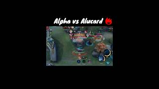 Alpha Jungling Vs Alucard Jungling 🤣 alpha mobilelegends mlbb shorts [upl. by Kcirdled812]