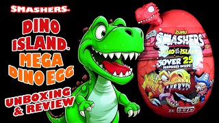 Zuru ® Dino Island ™ Mega Dino Egg  XXL Ei mit Spinosaurus amp Pirat  weitere Figuren F unboxing [upl. by Hyps]