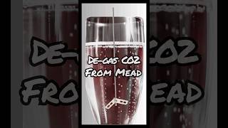 Whats the BEST way to remove CO2 from mead [upl. by Oicul]