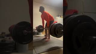 Todays workout  stiff leg deadlift 4556 4953 rows 2756 2953 [upl. by Eliga]