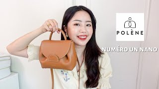 Polène Paris numéro un nano開箱🧡｜最近超愛的質感包包｜Polène number one nano｜Ailins Channel [upl. by Areid]