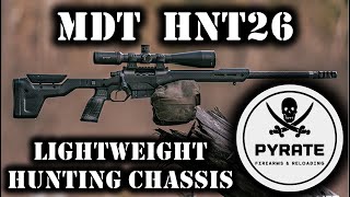 Best Lightweight Bush Hunting Rifle  MDT HNT26 Hunting Chassis [upl. by Oruasi]