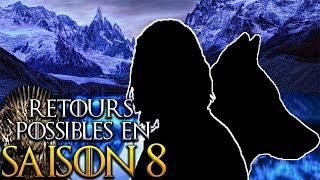 10 retours possibles dans la Saison 8 Game of Thrones [upl. by Nylesor]