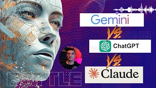 Comparando IAs  Chat GPT vs Gemini vs Claude [upl. by Allit]