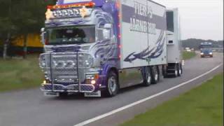 Scania R500 Malmbergs Åkeri Super V8 Sound [upl. by Armahs603]