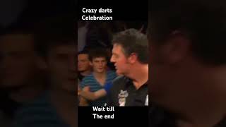 Crazy celebrationdarts viralvideo dartsfans blowup fypage dartsport 170 dartslife fypage [upl. by Francie]