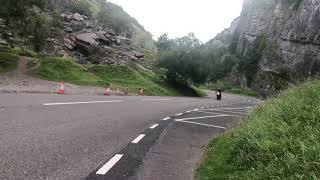 Yamasaki ym50 fly by  40mph Cheddar gorge [upl. by Ludovico472]