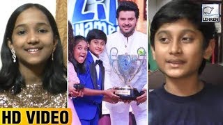 Sa Re Ga Ma Pa 2017 Winners Shreyan Bhattacharya amp Anjali Gaikwad Full Interview [upl. by Naara]