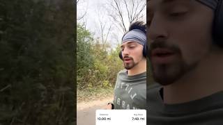 10 miles sub 748 fitness ultrarunning motivation running run [upl. by Charmain]