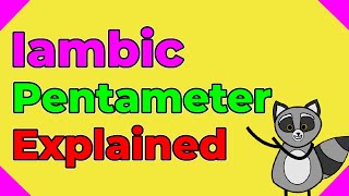 Iambic Pentameter Explained Simple Shakespeare [upl. by Afinom]