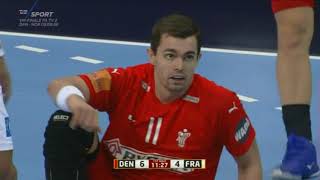 IHF World Mens Handball Championship 2019 Semifinal DenmarkFrance Full match [upl. by Wayland216]