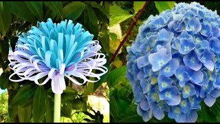 Flor Hortensia de regalo para el día de las madres DIY  fácil de hacer para el día de la madre [upl. by Savil899]