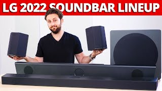 LG 2022 Soundbar Lineup  Which one should you buy [upl. by Cissie716]