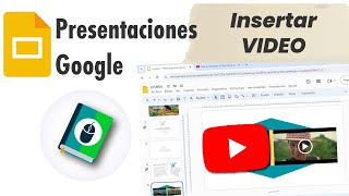 Insertar video de youtube en diapositivas de Presentaciones de Google [upl. by Ruscio]