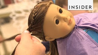 American Girl Dolls Get Matching Makeovers [upl. by Enamrej]