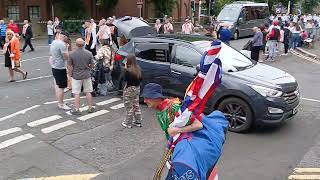 Belfast Twelfth of July parade 2024 Northern Ireland UK [upl. by Button]