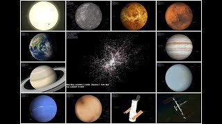 Corpos Celestes Via Láctea Sol e Planetas suas Luas e Satélites [upl. by Sinylg]