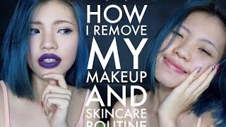 HOW I REMOVE MY MAKEUP amp ACNE SKINCARE ROUTINE BAHASA [upl. by Possing]