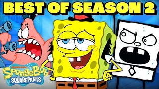 SpongeBobs Most Iconic Moments of Season TWO  SpongeBob [upl. by Giverin]