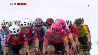 Amstel Gold Race féminine 2024  La course 1574 km [upl. by Ahtelahs]