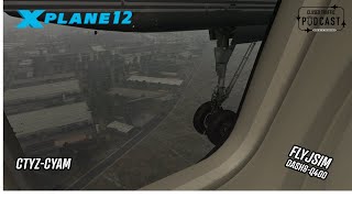 Porter Ops  Flyjsim Q400 XPlane 12 [upl. by Aurie158]